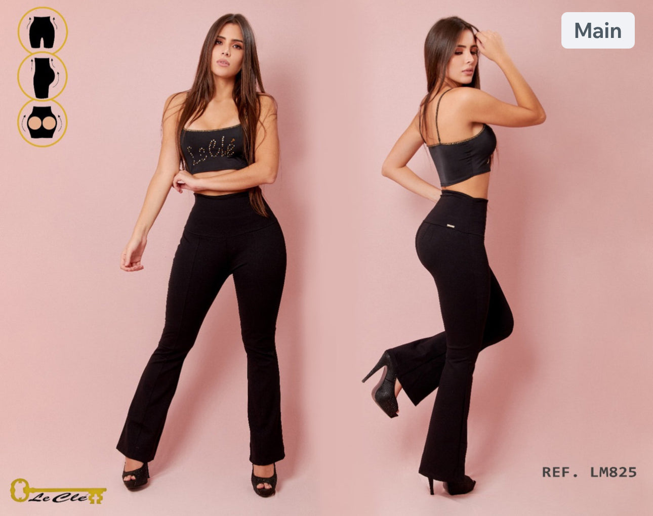 825 leggins faja campana