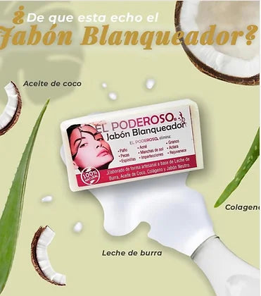 Jabon poderoso el blanqueador